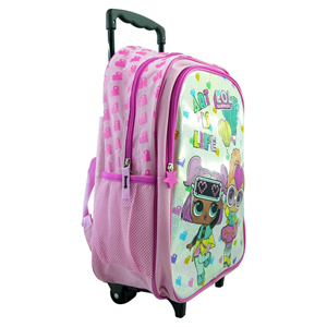 ست 6 در 1 کوله پشتی چرخدار 40 سانتی Art is Life مدل Rainbow Max - Backpack - Trolly Bag - Promotion Items 6 in 1 - Art is Life _کیف مدرسه